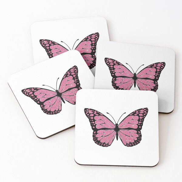 Artikelvorschau, Pink Glitter Butterfly entworfen und verkauft von nataliewilsom.