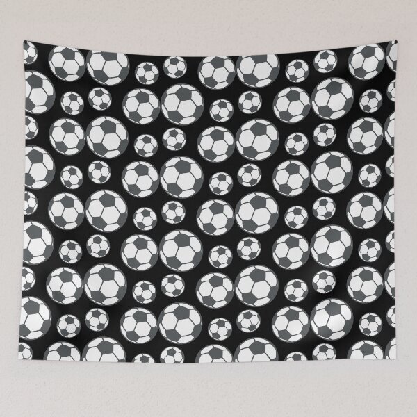 Item preview, Soccer Balls Set of 4 designed and sold by ScrappyDesigns.