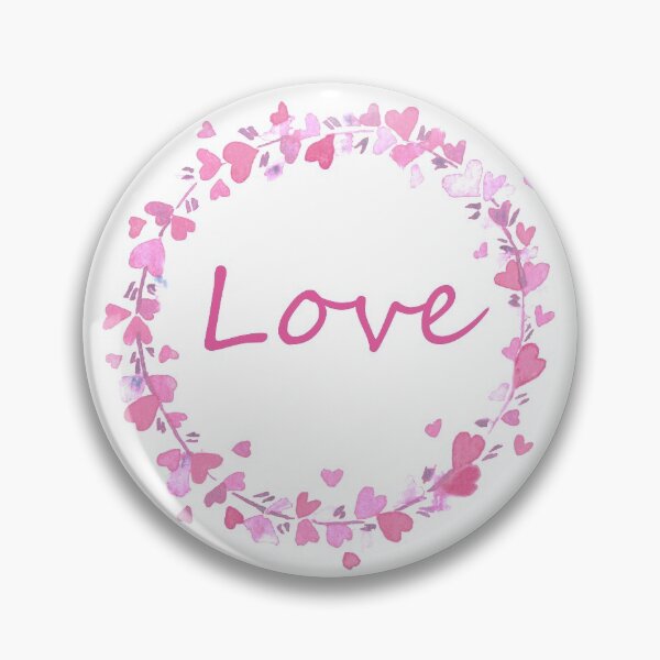 Item preview, Pink Heart wreath designed and sold by VioletaBaez.