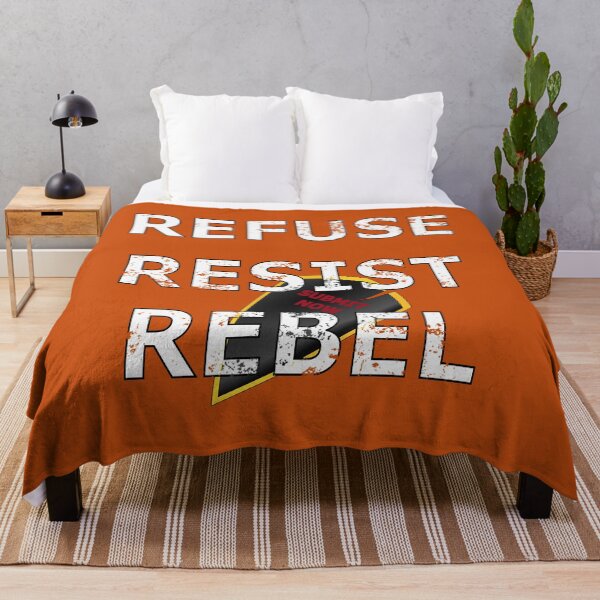 Item preview, RECHAZAR RESISTIR REBELDE designed and sold by Drakith.