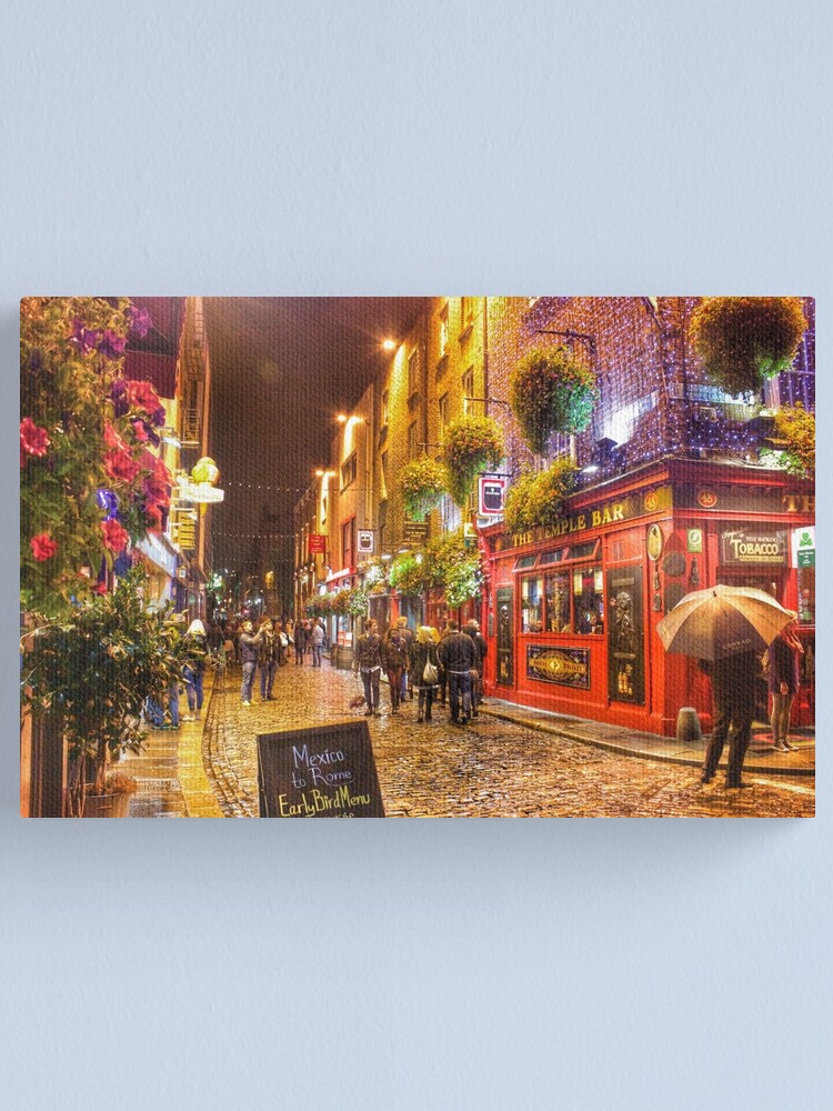 "Downtown Dublin" Canvas Print for Sale by LolWowOmg Redbubble