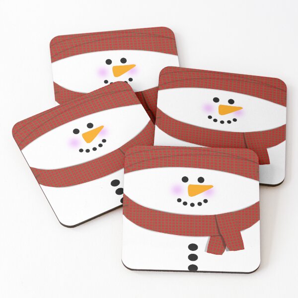 Item preview, Snowman With Red Scarf designed and sold by Gravityx9.