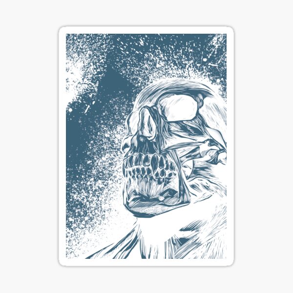"The Skull" from the Ailsa Dark comic book Sticker