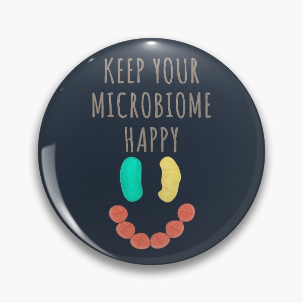 Item preview, Keep Your Microbiome Happy | Microbes Smile designed and sold by Maria Garcia.