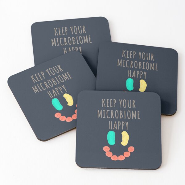 Item preview, Keep Your Microbiome Happy | Microbes Smile designed and sold by Maria Garcia.