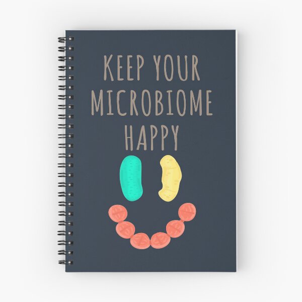 Item preview, Keep Your Microbiome Happy | Microbes Smile designed and sold by Maria Garcia.