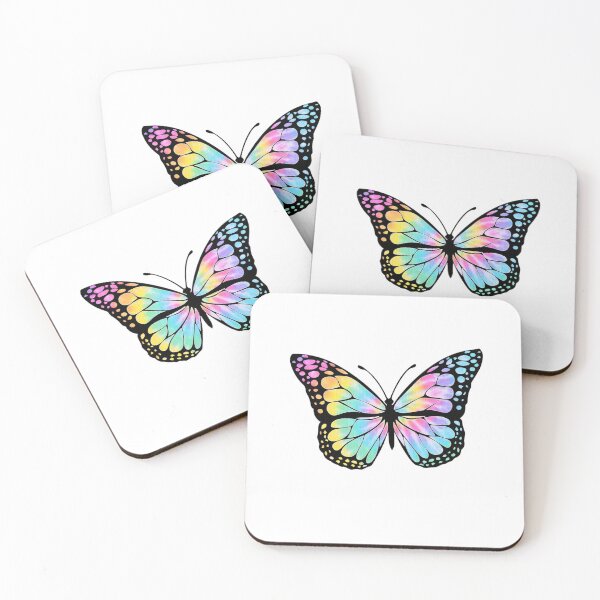 Item preview, Rainbow Tie Dye Butterfly designed and sold by nataliewilsom.