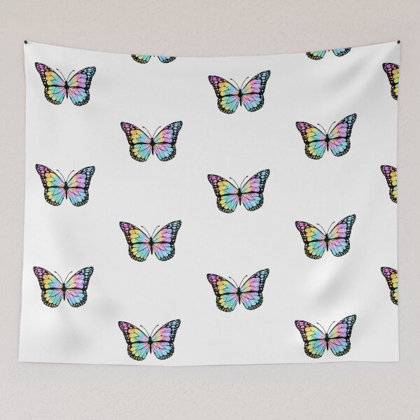 Item preview, Rainbow Tie Dye Butterfly designed and sold by nataliewilsom.