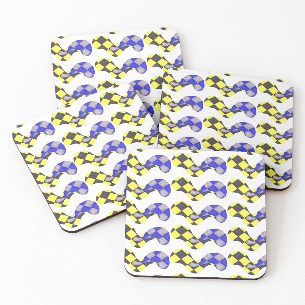 Item preview, Coasters (Set of 4) designed and sold by OneGayFeline.