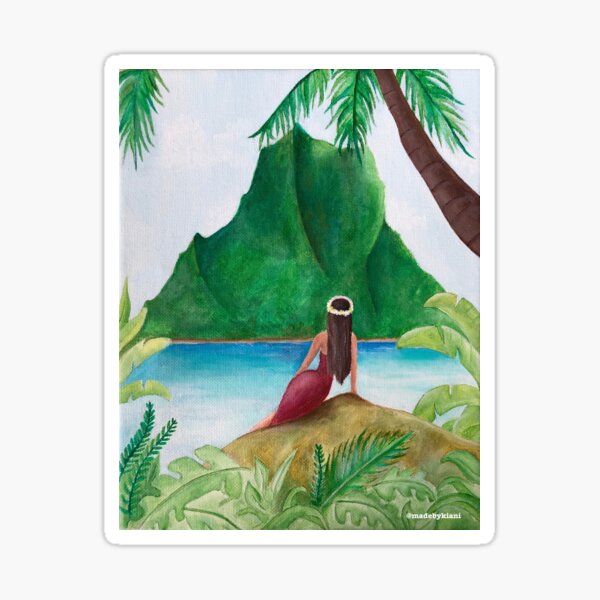 Sticker Tahiti Redbubble