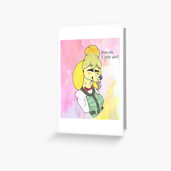 Animal Crossing Isabelle Acnl Ac Acnh Animal Crossing New Leaf