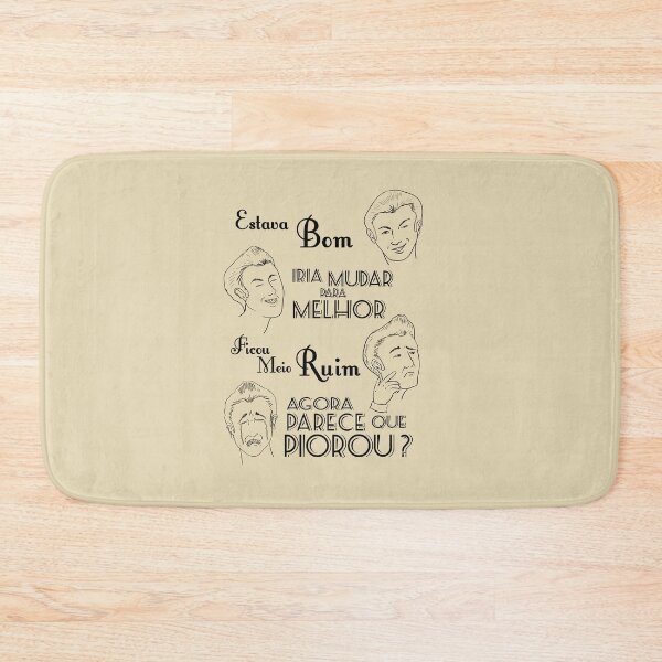 Item preview, Estava Bom - Retrô designed and sold by LicencaPoetica.