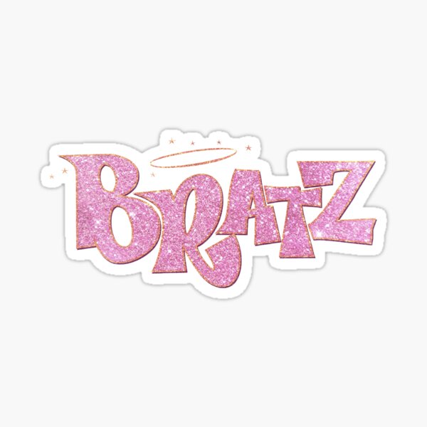 Pink Glitter Bratz  Sticker for Sale by avclrey