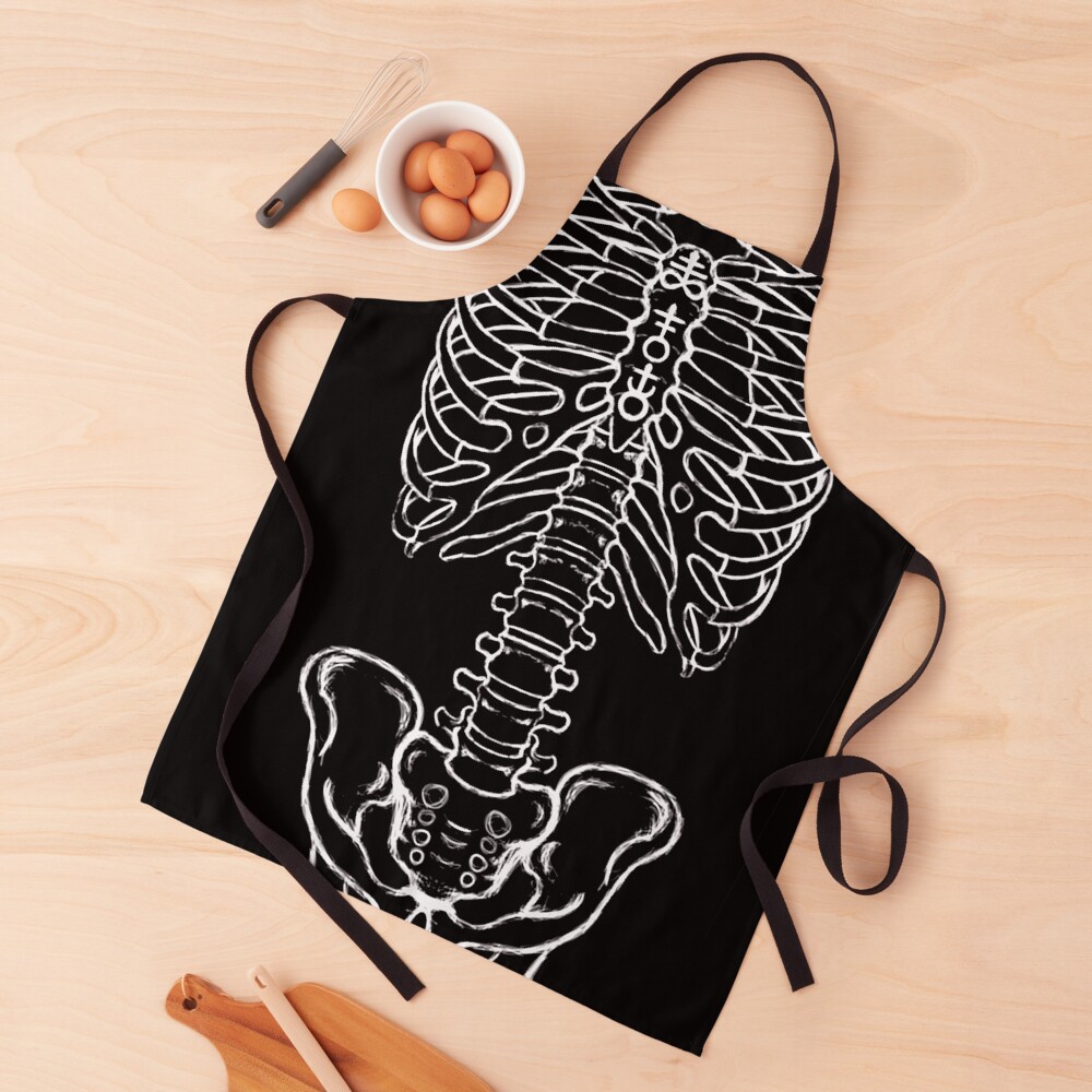 Skeleton Apron