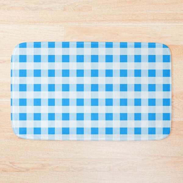 Item preview, Blue and White Buffalo Plaid designed and sold by Bumblefuzzies.