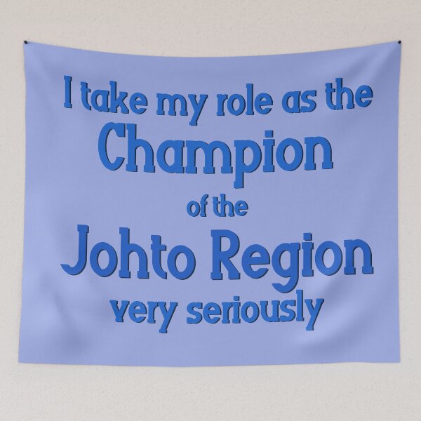 Item preview, Johto Champion designed and sold by blue-jay-art.