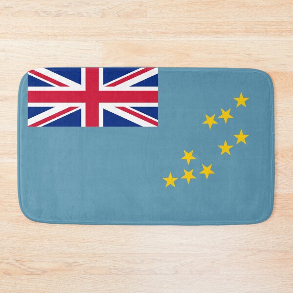 Item preview, Tuvalu flag   designed and sold by flagshop.