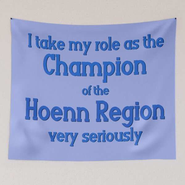 Item preview, Hoenn Champion designed and sold by blue-jay-art.