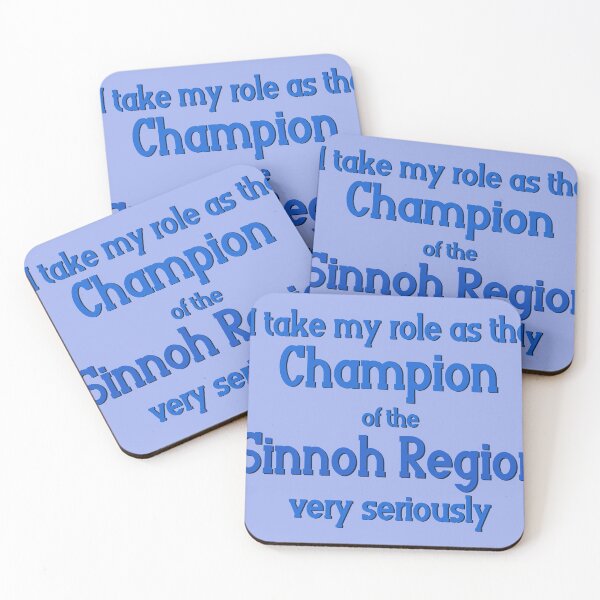 Item preview, Sinnoh Champion designed and sold by blue-jay-art.