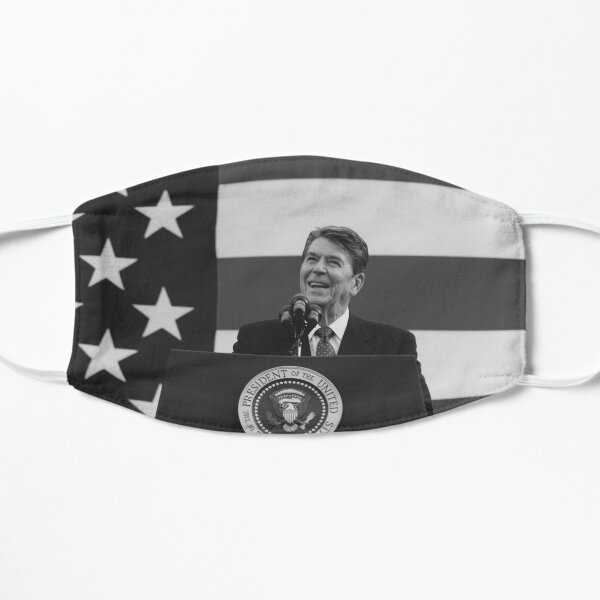 President Reagan Flat Mask