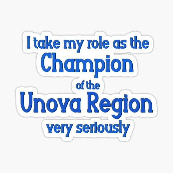 Unova Region Champion Black - Today is the Finals for the Alola