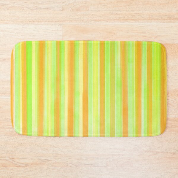 Item preview, Green and orange stripes designed and sold by Abstractlara.