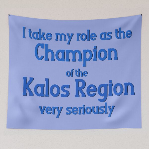 Item preview, Kalos Champion designed and sold by blue-jay-art.