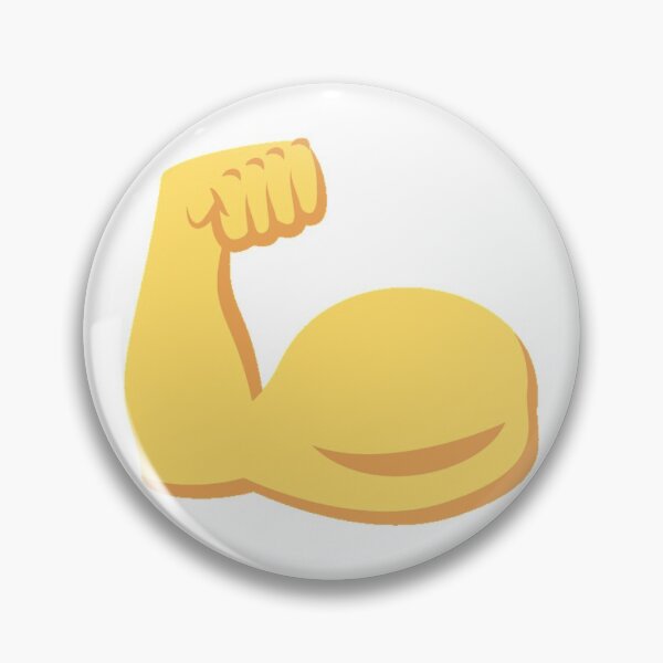Item preview, Muscles emoji - strongman designed and sold by ScrappyDesigns.