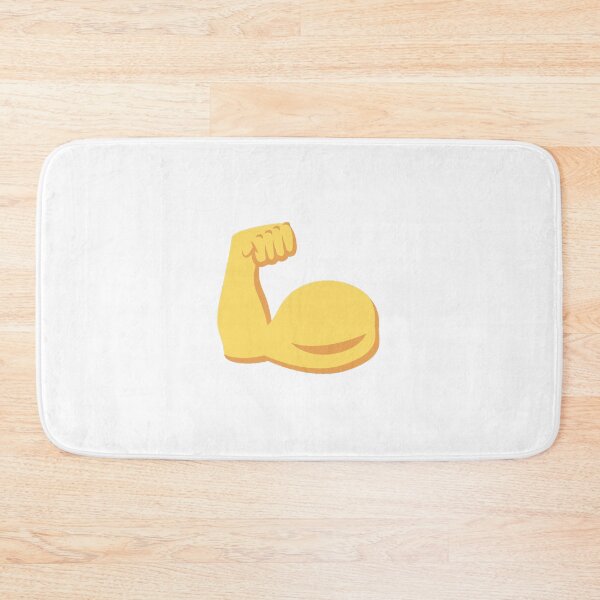 Item preview, Muscles emoji - strongman designed and sold by ScrappyDesigns.
