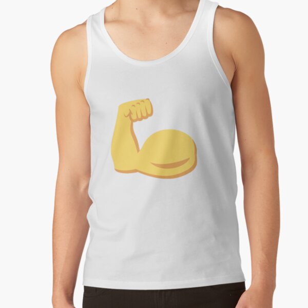 Muscular Muscle Muscles Shirt Tank Abs - Samurai Armor Shirt Roblox Emoji, Muscle Emoticon - free transparent emoji 