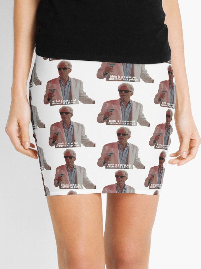 The Good Place: Birth is a curse Mini Skirt for Sale by ellalucy