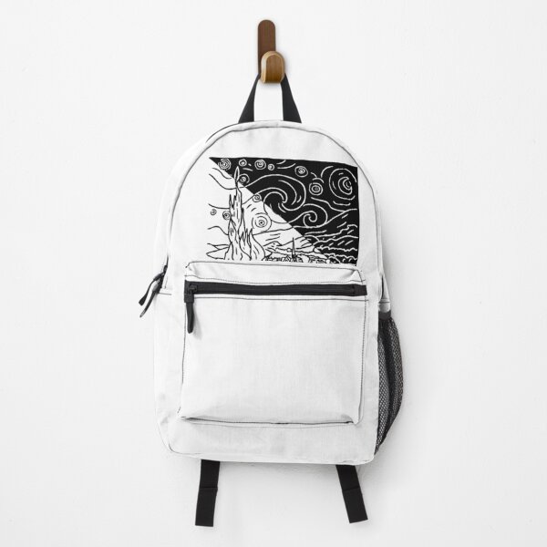 Item preview, Van Gogh lined black and white designed and sold by eliihmontoya.