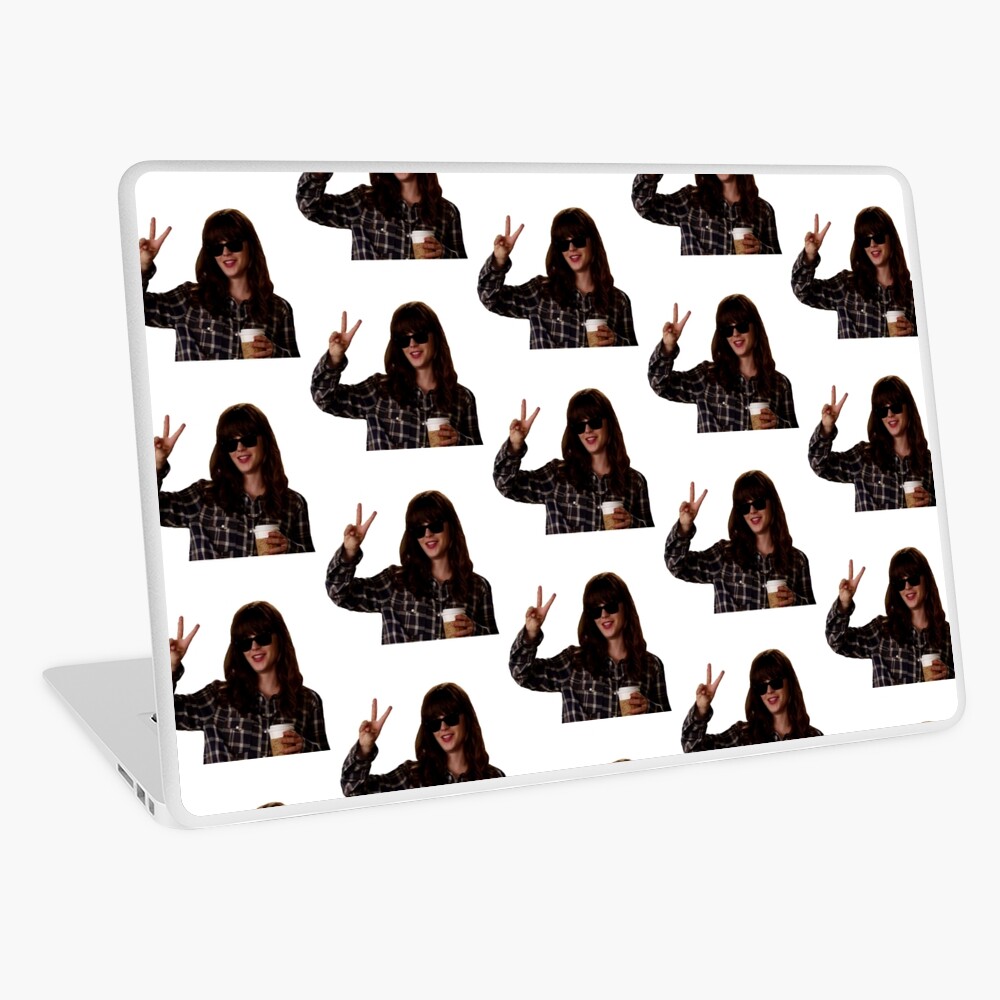 New Girl: hungover Jess Day Laptop Skin