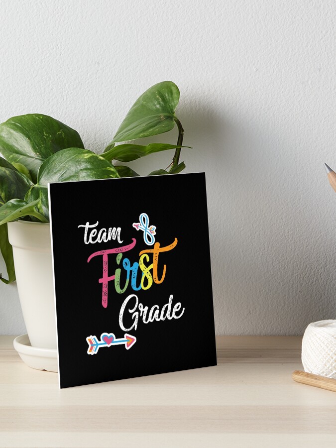 Team First Grade Shirt Teacher Student Back To School Kids Team First Grade Shirt Teacher Student Back To School Kids