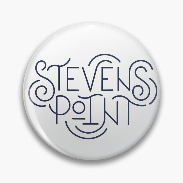 Item preview, Stevens Point Dark Blue Lettering designed and sold by oliviabergh.