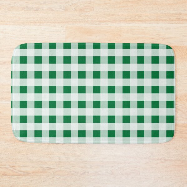 Item preview, Green and White Buffalo Plaid designed and sold by Bumblefuzzies.