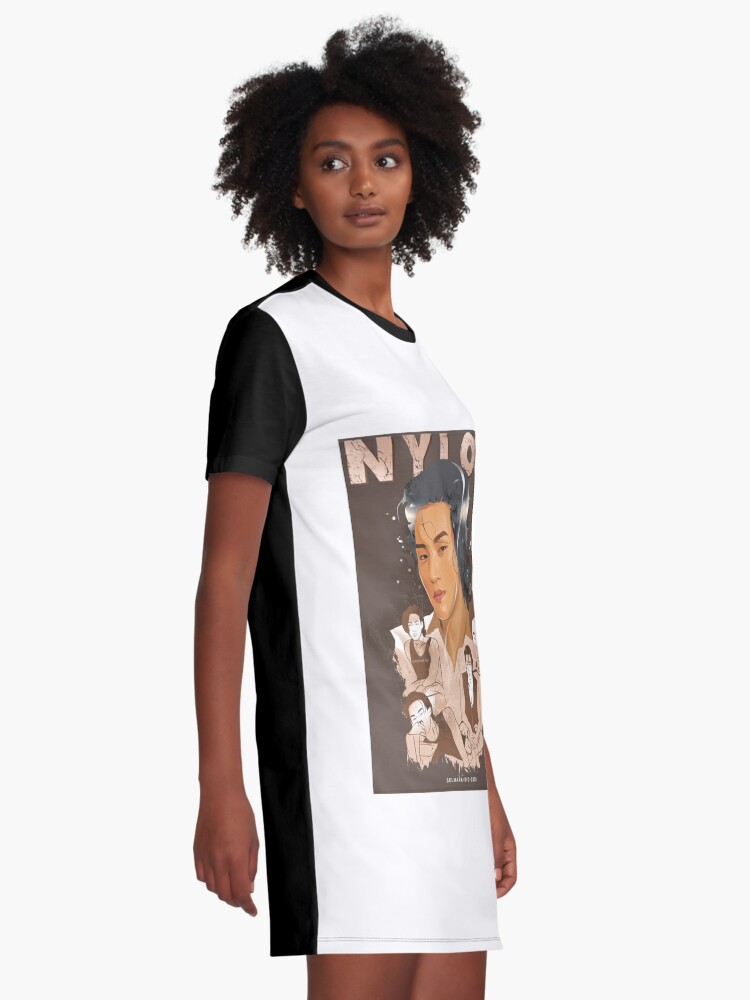 Nylon dress 2024 t shirt