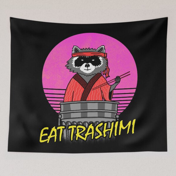 Item preview, Eat Trashimi ✅ Raccoon Favorite Food designed and sold by sachpica.