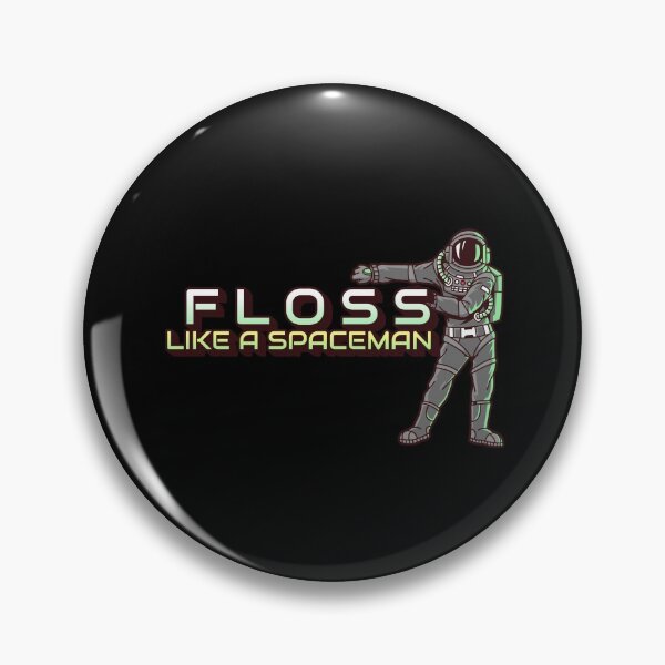 Item preview, Cool Astronaut: Flossing Like a Spaceman designed and sold by friendlyspoon.