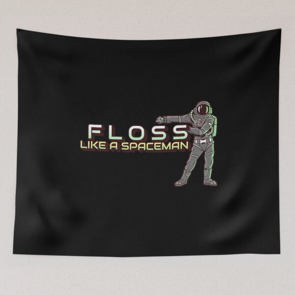Item preview, Cool Astronaut: Flossing Like a Spaceman designed and sold by friendlyspoon.