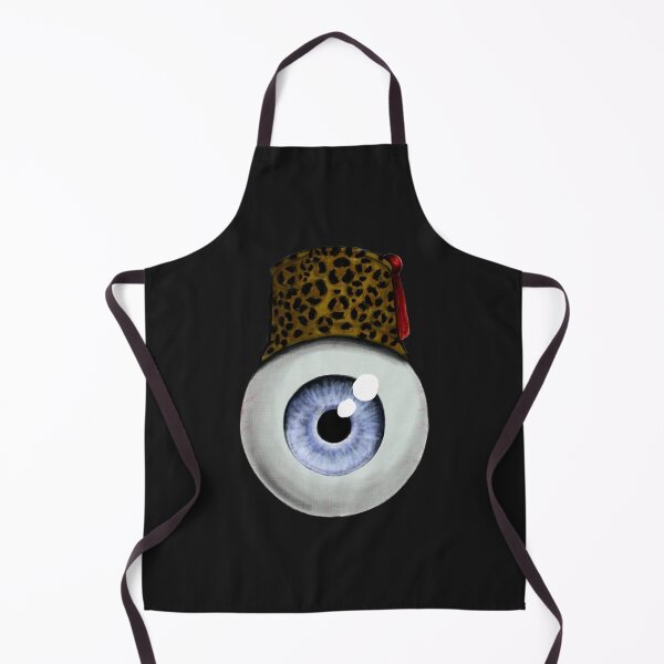 Item preview, Globo ocular con Leopard Fez designed and sold by ShayneoftheDead.