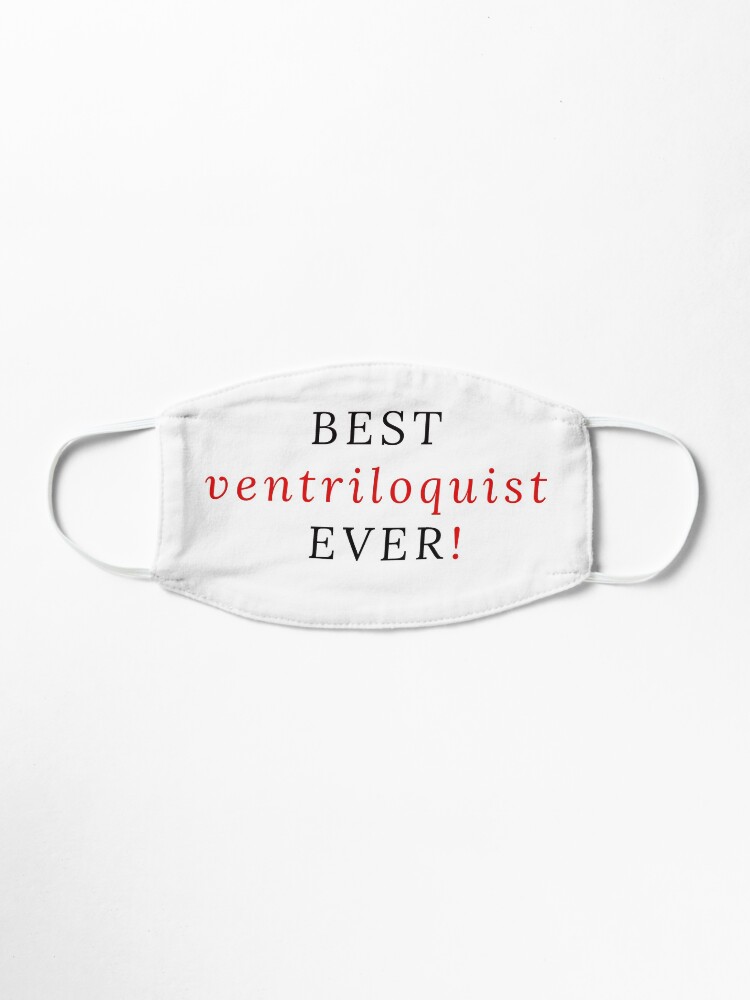 Alternate view of Best ventriloquist EVER! Mask