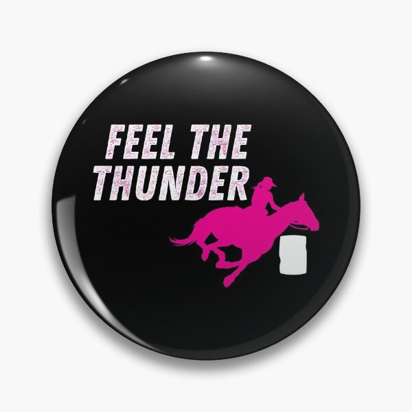 Artikelvorschau, Fühlen Sie das Thunder Barrel Racer Racing Design entworfen und verkauft von nikkidawn74.