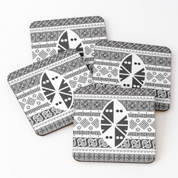 Item preview, African black and white design designed and sold by Magdalena Highlander.