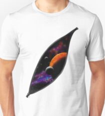 Zippered Galaxy Unisex T-Shirt