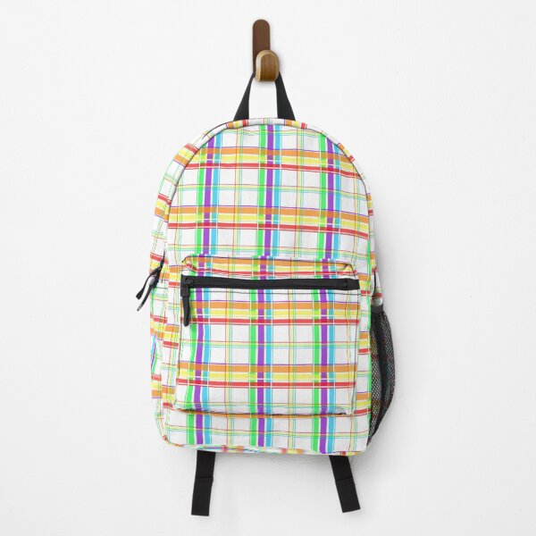 Item preview, Rainbow Pride Flag Plaid Pattern designed and sold by Bumblefuzzies.
