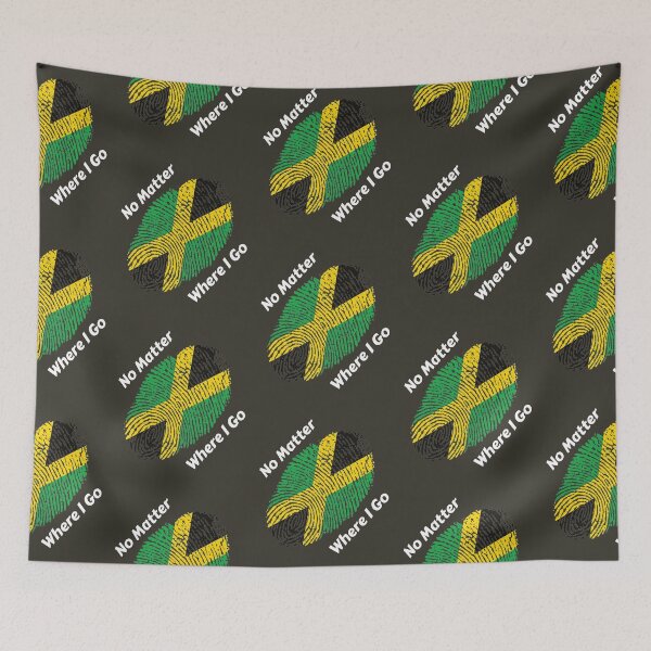 Item preview, No Matter where I go, Jamaican fingerprint designed and sold by Spiritualish.