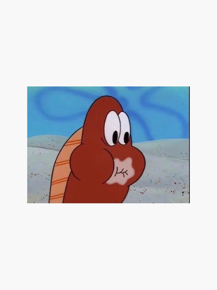 "spongebob marshmallow guy" Sticker for Sale by JackyCyriac Redbubble