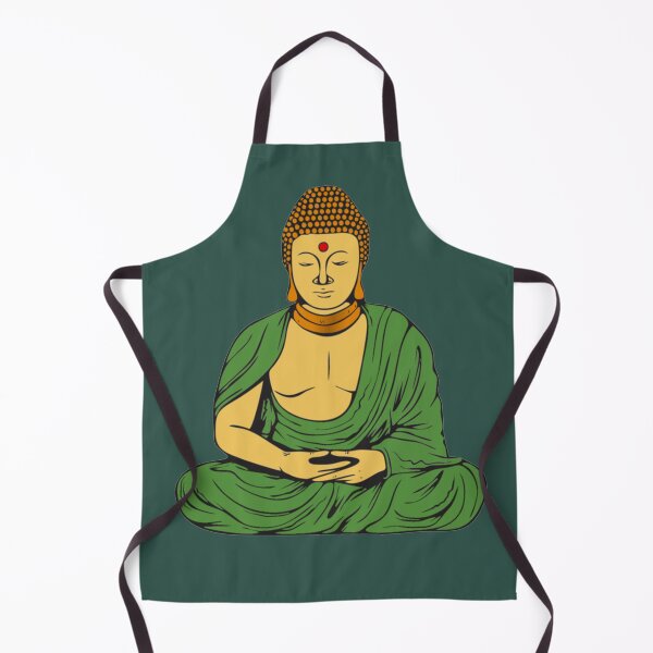 Item preview, Buda pacífico monje budista designed and sold by headpossum.