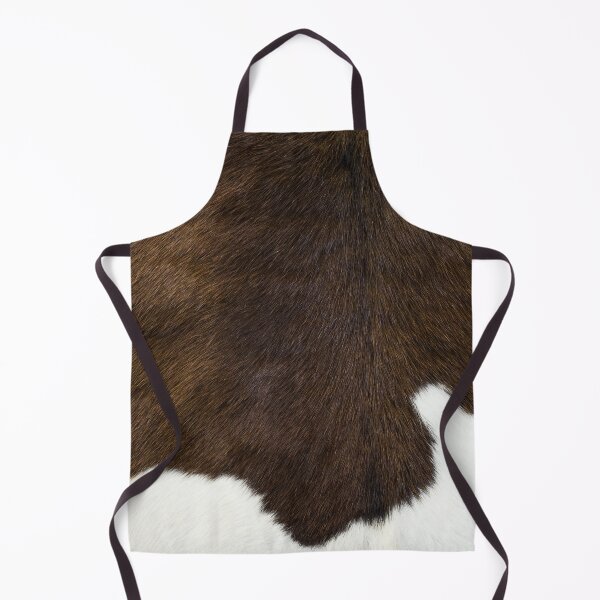 Item preview, White and Brown Cowhide Leather designed and sold by KarolinaPaz.